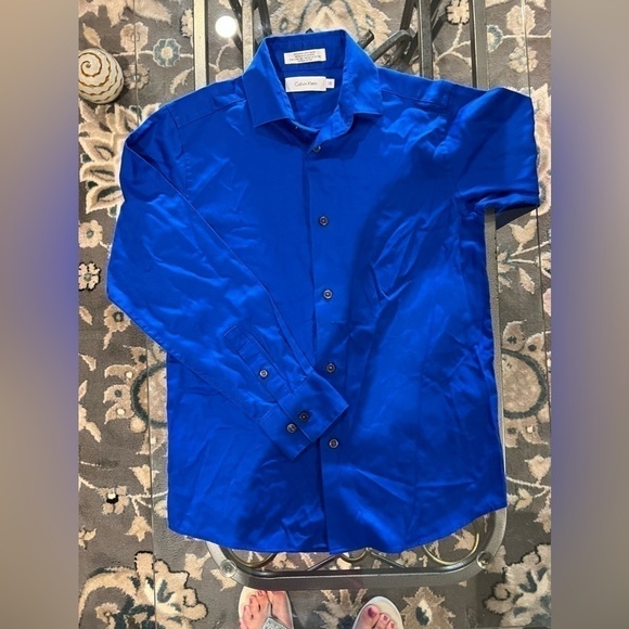 Boys Calvin Klein shirt size 10 - Picture 2 of 4